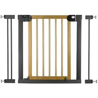 Zabezpieczenia dla dzieci - Barierka, Bramka Rozporowa, Zabezpieczająca Na Schody I Drzwi Nukido, Brązowa - miniaturka - grafika 1