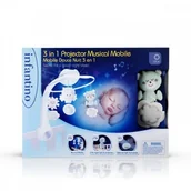 Karuzele dla niemowląt - Infantino Muzyczna karuzelka 3w1 zielona - miniaturka - grafika 1