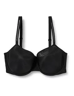 Calvin Klein Lekko wyściełana Demi Biustonosz Demi-Plunge Kobiety, Czarny 001, 75C - Biustonosze - miniaturka - grafika 1