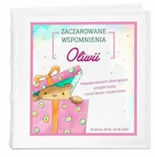 Albumy fotograficzne - Album na zdjęcia z nadrukiem dla dziewczynki na imieniny - miniaturka - grafika 1