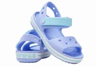Moda i Uroda OUTLET - Sandały Crocs Crocband Sandal Kids Moon Jelly - miniaturka - grafika 1
