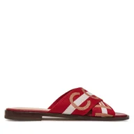 Klapki i japonki damskie - Klapki Coccinelle E4 S07 17 01 01 Czerwony - miniaturka - grafika 1