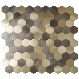 Mozaika Hexa Gold Iryda 29.2 x 28.8 - Płytki ceramiczne - miniaturka - grafika 1