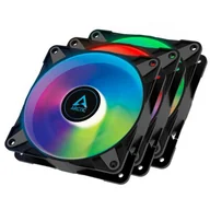 Chłodzenie procesora - Arctic Cooling P12 PWM PST A-RGB 0dB (3 pcs value pack) - Chłodzenie do obudowy - 120 mm - 24 dBA - miniaturka - grafika 1