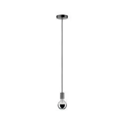 Paulmann Larus lampa wisząca IP44 max1x20W E27Czarnychrom 230V metal 79754 - Lampy sufitowe - miniaturka - grafika 2