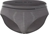 Majtki męskie - Brubeck BE10050 Slipy męskie COMFORT WOOL ciemnoszary S - miniaturka - grafika 1