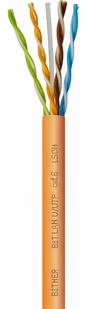 Bitner Kabel teleinformatyczny BiTLAN U/UTP kat.6 4x2x23AWG 0,54) 350MHz LSOH 100m TI0049 - Przewody elektryczne - miniaturka - grafika 1