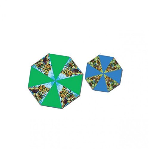 Tortugas Ninja AST0210, parasolka wielokolorowa 48 cm