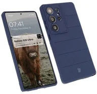 Etui i futerały do telefonów - Bizon Pancerne etui Case Tur do Galaxy S25 Ultra, granatowe - miniaturka - grafika 1