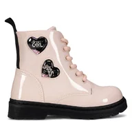 Buty dla dziewczynek - Trzewiki Nelli Blu CM231212-1 Różowy - miniaturka - grafika 1