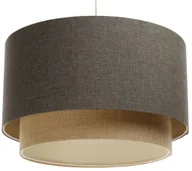 Lampy sufitowe - Lampa wisząca ERUTAN DOUBLE 40 szara/beżowa BPS KONCEPT - miniaturka - grafika 1