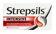 Przeziębienie i grypa - Reckitt Benckiser Healthcare Strepsils Intensive 16 pastylek - miniaturka - grafika 1