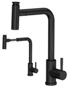 Baterie kuchenne - STEINER Bateria kuchenna z wyc. wyl. czarny mat MERYL 3673501BLM - miniaturka - grafika 1