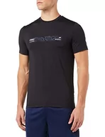 Koszulki męskie - 4F T-shirt męski, Tsm019 Tshirt, głęboka czerń, M, głęboka czerń, M - miniaturka - grafika 1