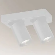 Lampy sufitowe - Shilo Sufitowa LAMPA regulowana TARUMI 7973 metalowa OPRAWA okrągła industrialne tuby białe 7973 - miniaturka - grafika 1