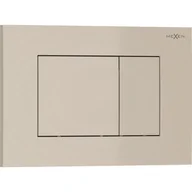 Przyciski spłukujące - Mexen Tex 02 przycisk spłukujący, beżowy - 6102-07 - miniaturka - grafika 1