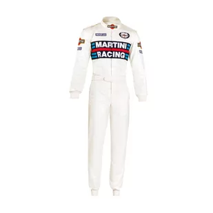 Kombinezon wyścigowy Sparco COMPETITION MARTINI RACING biały (FIA) - Odzież do sportów motorowych - miniaturka - grafika 1