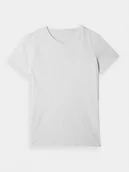 Bluzki damskie - Koszulka Damska 4F T-shirt Bluzka Bawełniana Okrągły Dekolt F2255-10S-S - miniaturka - grafika 1