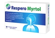 Przeziębienie i grypa - G.POHL-BOSKAMP GMBH & CO.KG Respero Myrtol 20 kapsułek dojelitowych 3797271 - miniaturka - grafika 1