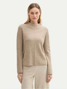 Tom Tailor Sweter 1042993 Beżowy Regular Fit - Swetry damskie - miniaturka - grafika 1