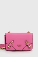 Torebki damskie - Guess torebka kolor różowy - miniaturka - grafika 1