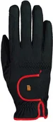 Rękawiczki jeździeckie - Roeckl Rękawiczki LONA 3301-336 - black/red - miniaturka - grafika 1