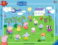 Układanki dla dzieci - Puzzle Peppa Pig Where to Put It? Ravensburger - puzzle - miniaturka - grafika 1