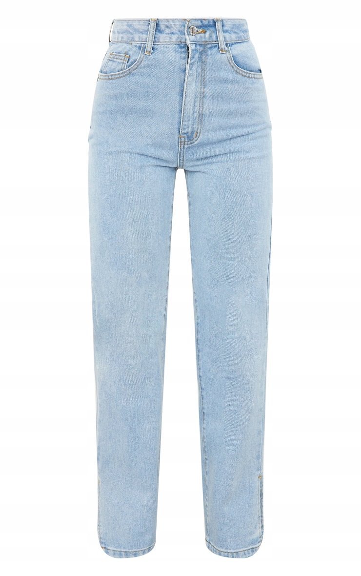 PRETTYLITTLETHING SPODNIE JEANSOWE DŁUGIE 44 M6O