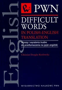 Difficult words in polish english translation Używana - Książki do nauki języka angielskiego - miniaturka - grafika 2