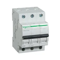 Bezpieczniki elektryczne - LEGRAND nadprądowy trójbiegunowy B 16A K60N A9K01316 SCHNEIDER - miniaturka - grafika 1