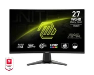 Monitory - MSI MAG 27CQ6FDE 27" 2560 x 1440 Wide Quad HD LED Czarny 9S6-3CD91M-023 - miniaturka - grafika 1