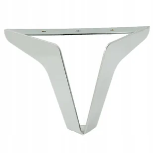 Noga meblowa chromowana Loft srebrna nóżka 13 cm do sofy narożnika komody - Meble modułowe i akcesoria - miniaturka - grafika 1