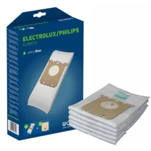 Worek Mikrowłókno - ELEKTROLUX ELMBO1K - 4 szt.. - Akcesoria do odkurzaczy - miniaturka - grafika 1