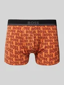 Majtki męskie - Obcisłe bokserki z elastycznym pasem z logo - miniaturka - grafika 1