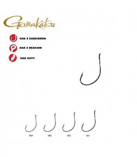 Gamakatsu Haczyki Worm 39 nr 4 12szt. - Inne akcesoria dla wędkarzy - miniaturka - grafika 1