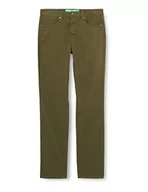 Spodenki męskie - United Colors of Benetton Męskie spodnie 4Dkh57cq8, zielone 35a, 42 - miniaturka - grafika 1