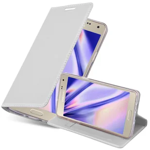 Pokrowiec Ochronny Do Samsung Galaxy A5 2015 Etui w CLASSY SREBRNY Case Obudowa Ochronny Cover Cadorabo - Etui i futerały do telefonów - miniaturka - grafika 1