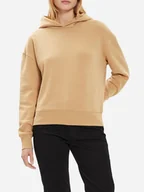 Bluzy damskie - Bluza damska z kapturem Calvin Klein K20K207202-GC3 XS Jasnobrązowa (8720109993189) - miniaturka - grafika 1