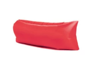 SOFA materac łóżko leżak na powietrze czerwony 230x70cm - Meble turystyczne - miniaturka - grafika 1