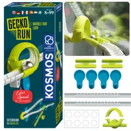 Klocki - Gecko Run Elastyczny, pionowy tor do kulek Kosmos - zestaw uzupełniający Pętla, zabawka konstrukcyjna 8+ - miniaturka - grafika 1