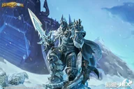 Figurki dla dzieci - Figurka The Lich King 50 cm 1/ - miniaturka - grafika 1