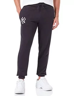 Spodenki męskie - New Era Męskie spodnie treningowe New York Yankees, Nvywhi, L - grafika 1