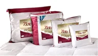 Poduszki - Poduszka puchowa 40x40 Złota Biza 200g biała naturalny wsad 100% bawełna Inlet AMW - miniaturka - grafika 1
