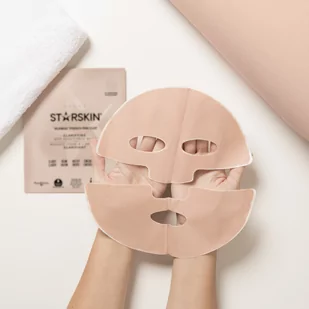 Starskin Maseczki SILKMUD Pink French Clay Purifying Mud Sheet Mask 1 Stk 16.0 g - Maseczki do twarzy - miniaturka - grafika 2