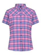 Koszulki sportowe damskie - CMP Koszula funkcyjna w kolorze niebiesko-jasnoróżowym - miniaturka - grafika 1