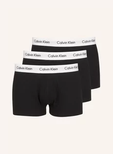 Majtki damskie - Calvin Klein Bokserki Cotton Stretch, 3 Szt. grau - grafika 1