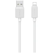 Kable USB - Kabel USAMS KY Series US-SJ694 2.4A Lightning do USB-A 2m biały - miniaturka - grafika 1