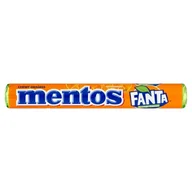Cukierki - Mentos cukierki do żucia o smaku pomarańczowym 37,5g - miniaturka - grafika 1