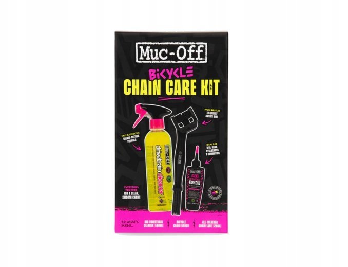 Zestaw do pielęgnacji łańcucha Muc-Off Bicycle Chain Care Kit