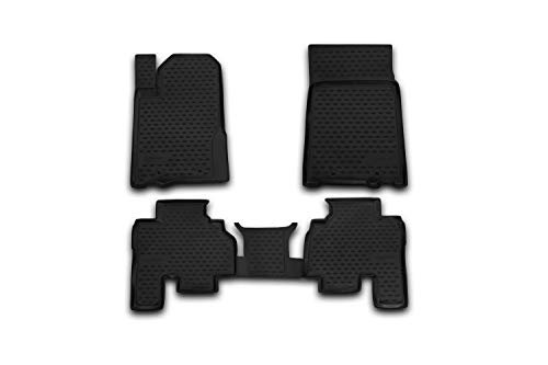 Element antypoślizgowa gumowa mata podłogowa 3D do SSANG Yong Kyron 06-20